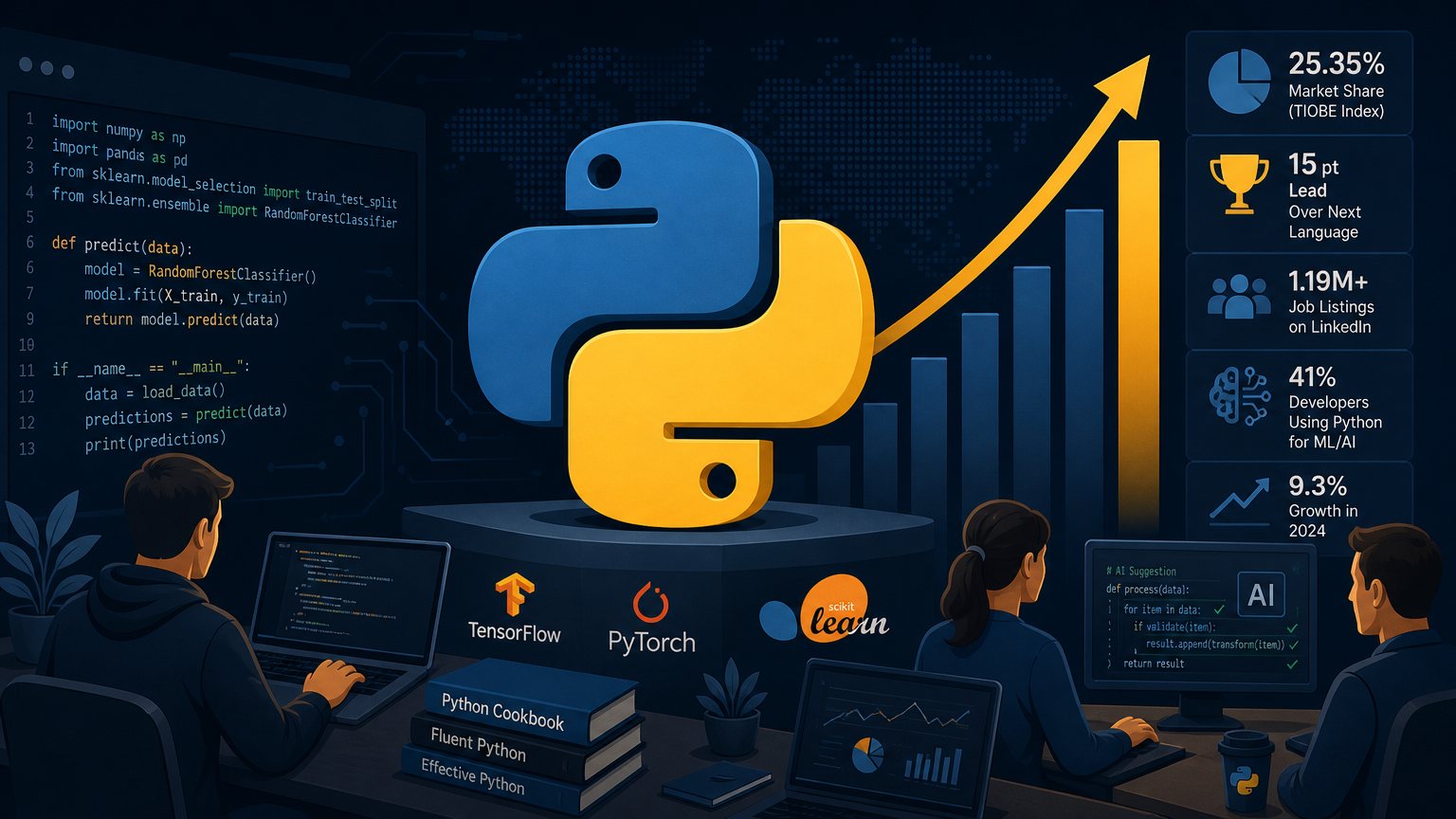 Python's Still Got It: The 33-Year-Old Language Just Had Its Best Year Ever