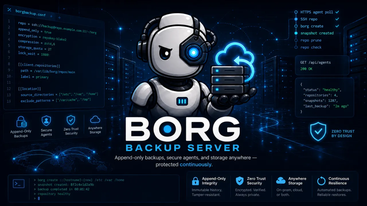 Borg Backup Server